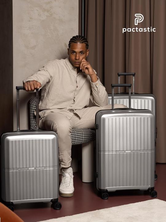 Produktbild Pactastic Collection 01 4-Rollen Kofferset 3tlg. mit Dehnfalte (221 l, XL (ab 115l))