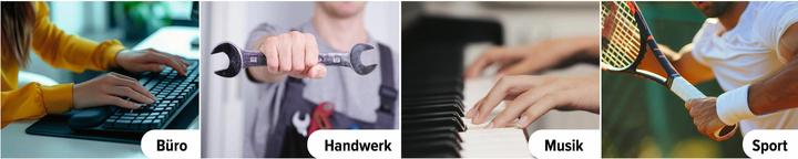 Actual product image Maxxmee Handgelenk- & Unterarmtrainer anthrazit, drei Stärken