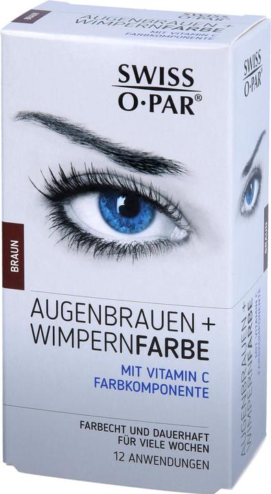 Produktbild Axisis Augenbrauen + Wimpernfarbe Braun Swiss O-Par Set, 1 P