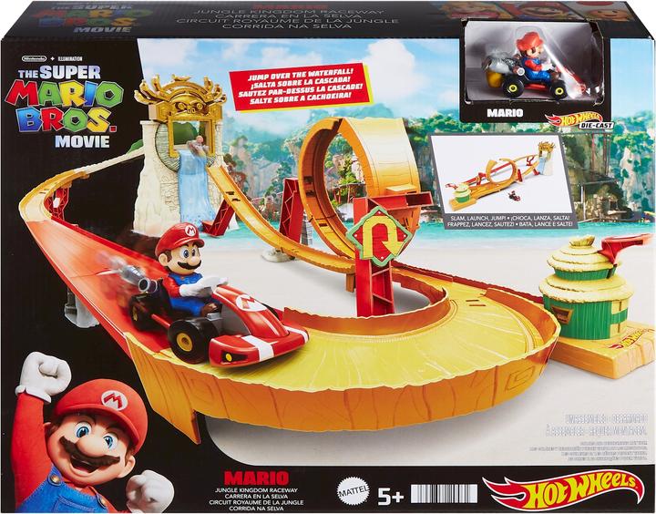 Image du produit Hot Wheels Mario Kart Kong Island Track Set