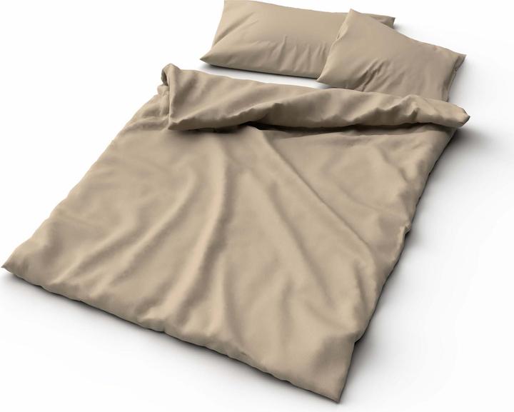 Immagine prodotto Lotus Bettwaren Biancheria da letto in bambù tinta unita (Copripiumino, 200 x 210 cm)