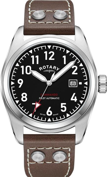 Image du produit Rotary GS05470/19 Commando Montre Homme 42mm 10ATM (Montre analogique, 42 mm)