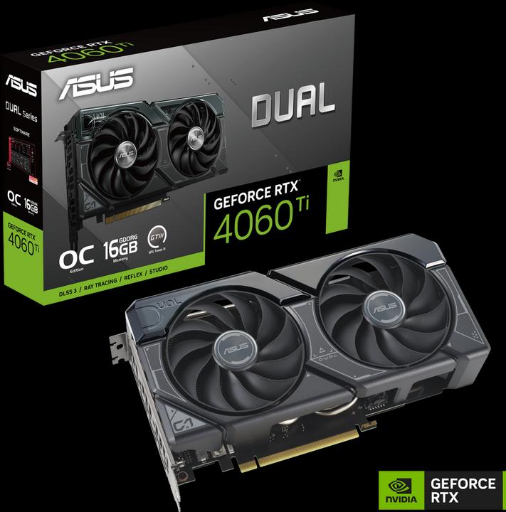 Produktbild ASUS Dual GeForce RTX 4060 Ti OC (16 GB)