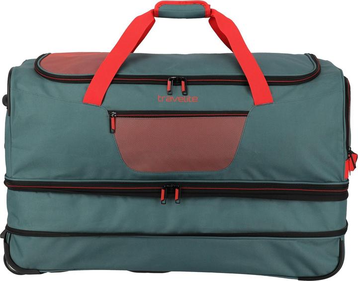Immagine prodotto Travelite Basics 2 Rollen Reisetasche 70 cm mit Dehnfalte (98 l, L (90 - 115l))