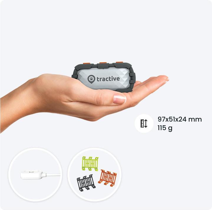 Immagine prodotto Tractive Cane GPS (XL, Cane, Passeggiare, Jogging, Sport cane)