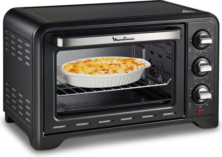 Image du produit Moulinex OX4448 Four électrique Optimo avec une capacité de 19 L, puissance 1380 W, noir 71x117x81cm