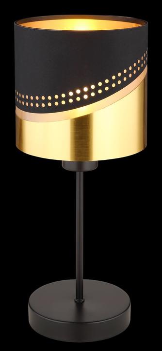 Actual product image Globo Table Lamp Metal Black Matt, 1xe27 (E27)