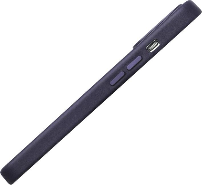 Actual product image QiAlino Sleeve (MagSafe compatible) Dark blue (Apple iPhone 14 Plus)
