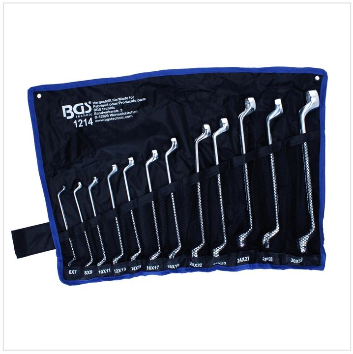 Produktbild BGS Doppel-Ringschlüssel-Satz (19 mm, 6 mm, 12 mm, 24 mm, 14 mm, 22 mm, 16 mm, 23 mm, 10  mm, 21 mm, 18 mm, 27 mm, 7 mm, 17 mm, 11 mm, 15 mm, 26 mm, 30 mm, 8 mm, 28 mm, 9 mm, 29 mm, 13 mm, 20 mm, 25 mm)