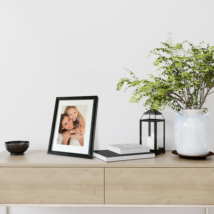 Produktbild The Wall Art Bilderrahmen Alu Duo schwarz 13x18 cm