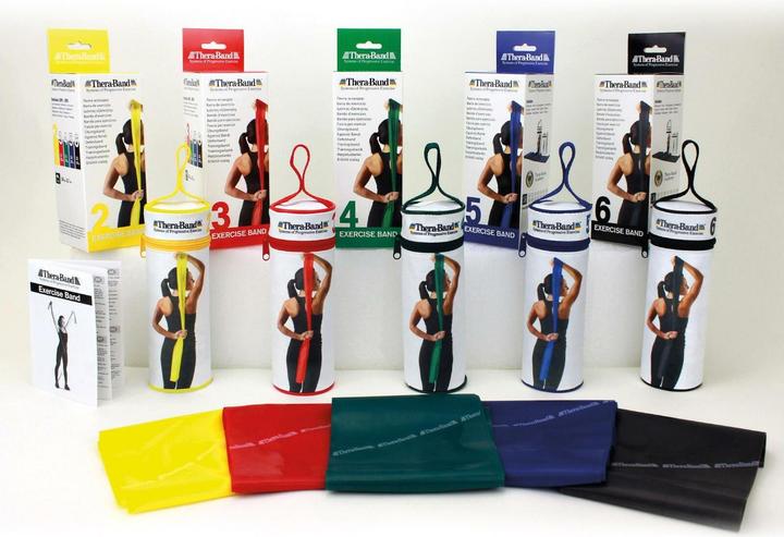 Image du produit TheraBand Bande d'exercice (2.50 m, Moyen)