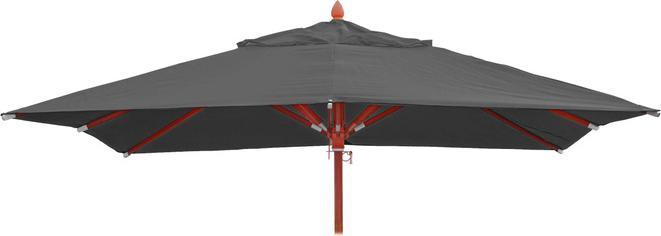 Produktbild Mendler Bezug für Gastronomie Holz-Sonnenschirm, Sonnenschirmbezug Ersatzbezug, eckig 4x4m Polyester 3kg - a (4 m)