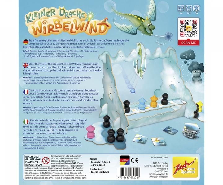 Produktbild Zoch Kleiner Drache Wirbelwind (Englisch, Italienisch, Deutsch, Französisch)
