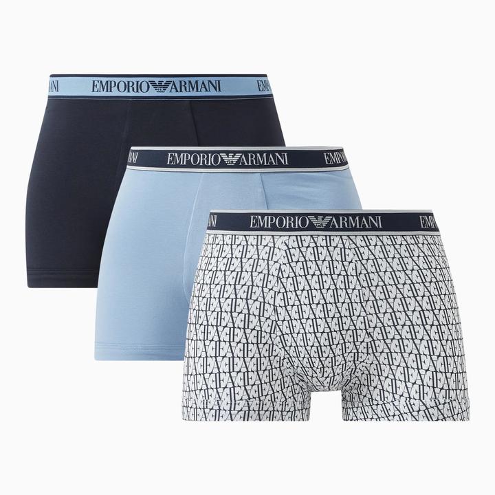 Nero, Blu chiaro, Bianco
