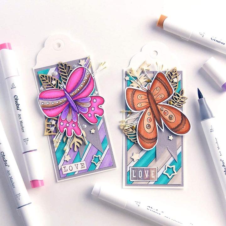 Produktbild Ohuhu Honolulu B Kunstmarker (Mehrfarbig, 48 x)