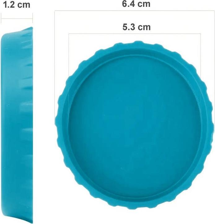 Actual product image ASMI Reusable beverage can lid, silicone can cover