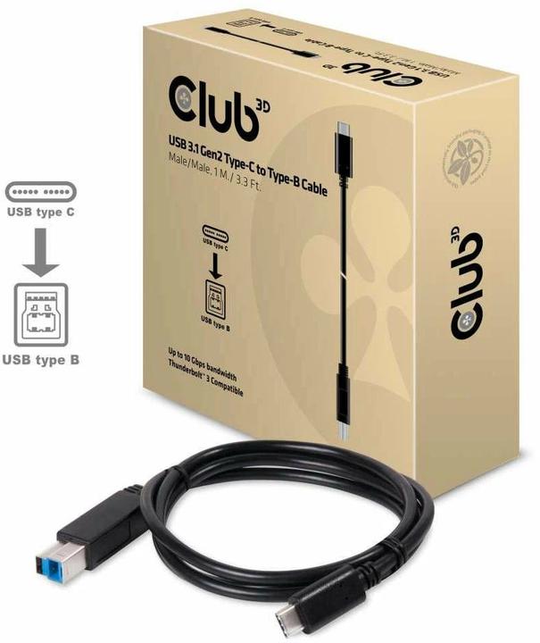 Produktbild Club 3D Cac-1524 (1 m, USB 3.1, 30 W)