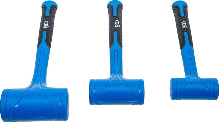 Immagine prodotto BGS Set di mazze morbide | non rilegate | Ø 47 / 55 / 65 mm | 450 / 765 / 1275 g | 3 pezzi. (3030 g)