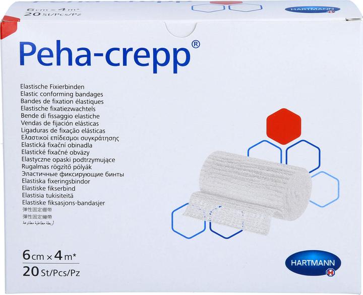 Produktbild IVF Hartmann Kreppbinde 4mx6cm weiss
