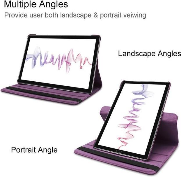 Actual product image MU Classic Rotatable leather cover (MediaPad M6 10.8)