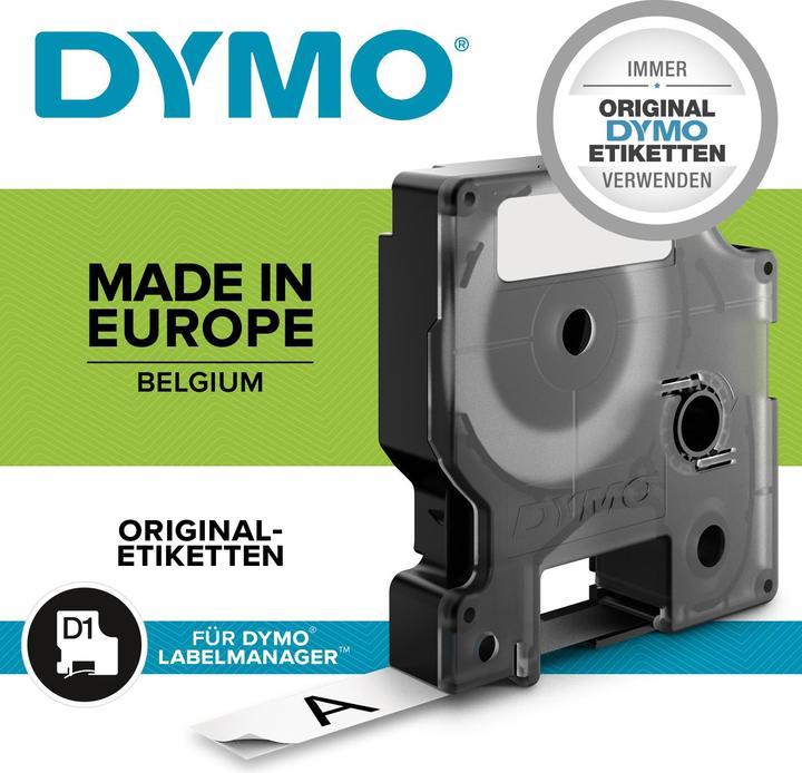 Immagine prodotto Dymo S0720850 Nastro standard (1.90 cm, Bianco, Rosso)