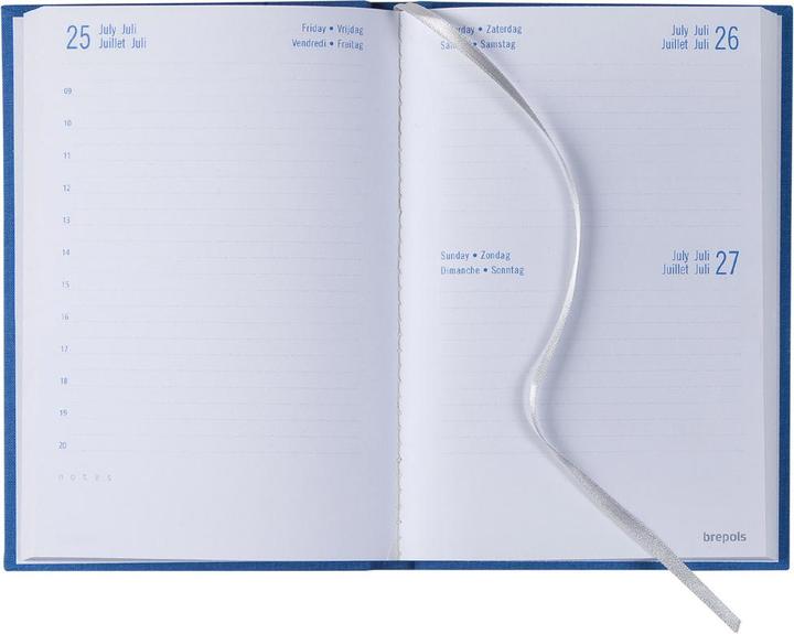 Produktbild Brepols Agenda Smart 11.5x17cm 214009009 1T/S ass., d/f/e/nl 19/20 (11.5 x 17 cm, Niederländisch, Englisch, Deutsch, Französisch)