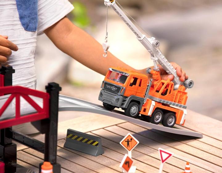 Produktbild Driven by Battat Driven - Construction Baustelle Brücke Spielset