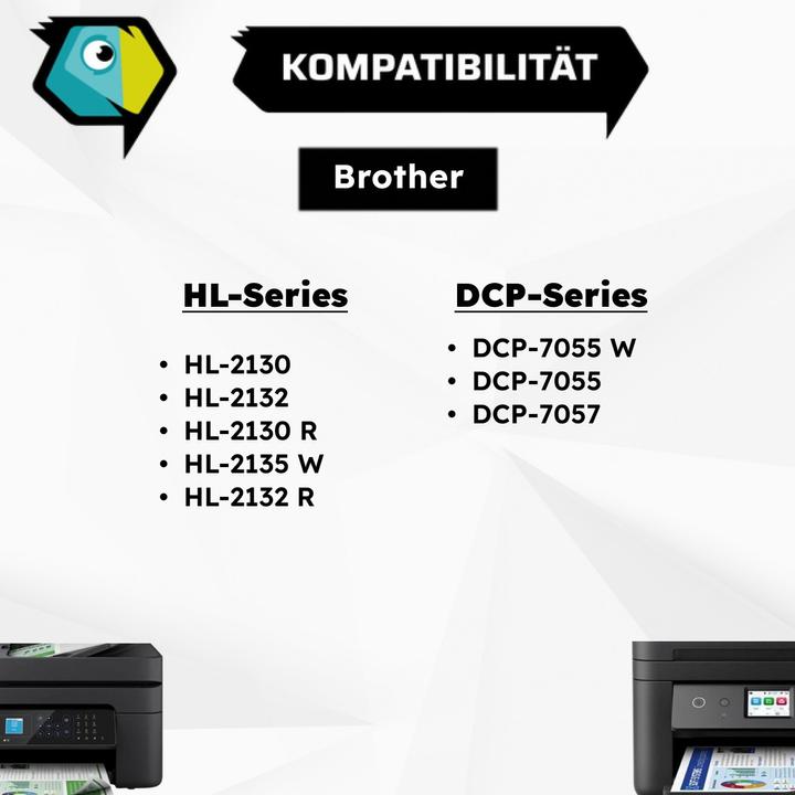Immagine prodotto Inkadoo toner compatibile come ricambio per Brother TN-2010XL adatto a Brother DCP-7055 DCP-7057 HL-2130 (FC)