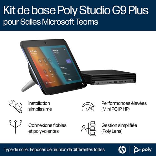Image du produit HP Kit de base Poly Studio G9 Plus