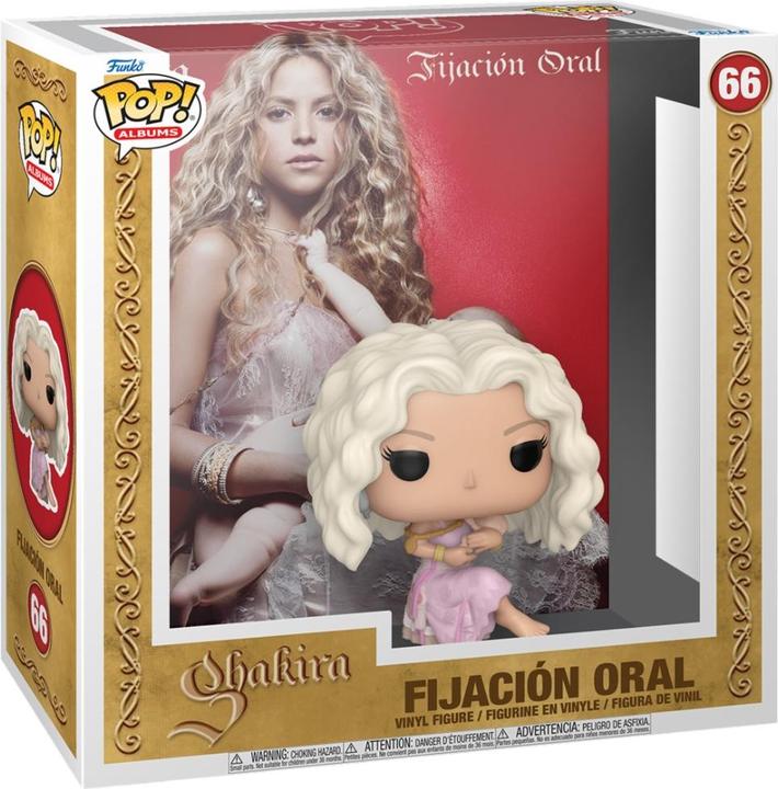Actual product image Funko Shakira POP! albums vinyl figure O. Fixation Vol. 1 9 cm