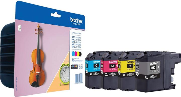 Actual product image Brother LC-127XLVALBP Value Pack (M, C, Y, FC)