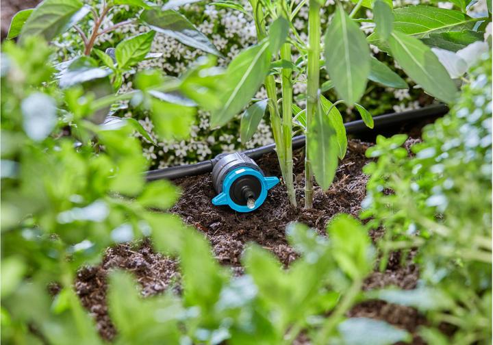 Produktbild Gardena Regulierbarer Reihentropfer (5x) (Tropfbewässerung Tropfer)