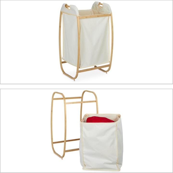 Immagine prodotto Relaxdays Cesto della biancheria (70 l)
