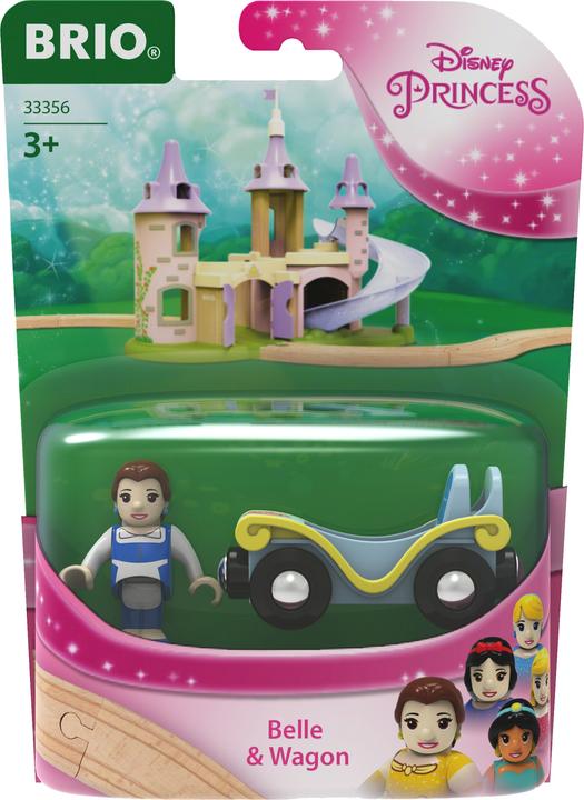 Immagine prodotto Brio Treno Disney Princess Belle con carrozza