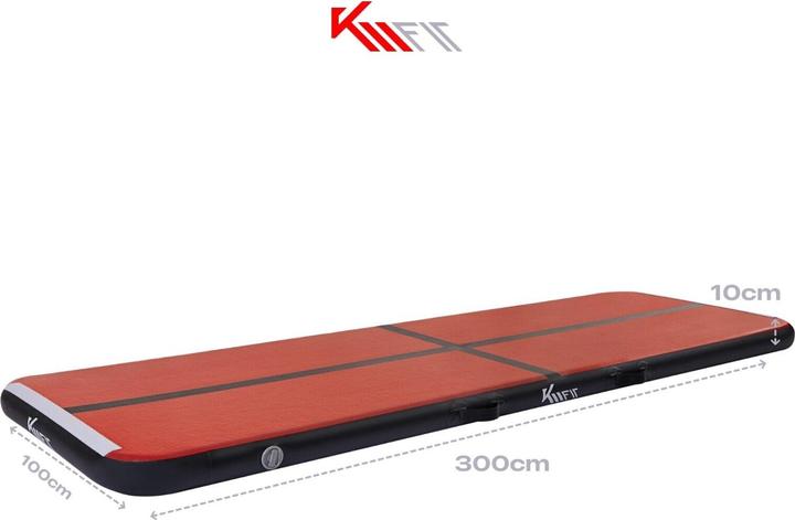 Actual product image Km-Fit Inflatable gym mat