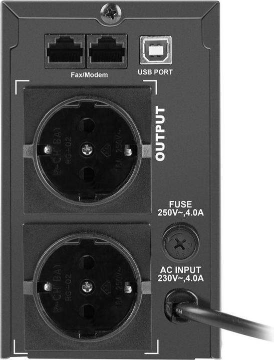 Image du produit Armac Alimentation de secours UPS OFFICE LINE-INTERACTIVE O/650F/LCD (650 VA, 390 W, Line-interactive Onduleur)
