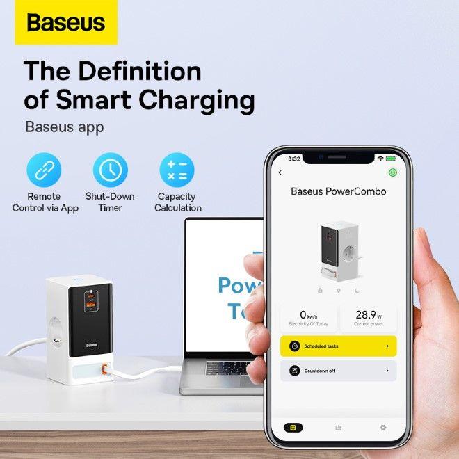 Image du produit Baseus Barrette d'alimentation numérique PowerCombo (65 W)