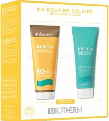 Immagine prodotto Biotherm Waterlover Sunmilk SPG 50 Set Waterlover Sunmilk SPF50 200ml Lait Réhydratant Oligo-Thermal 200ml (Latte solare, SPF 50, 200 ml, 540 g)