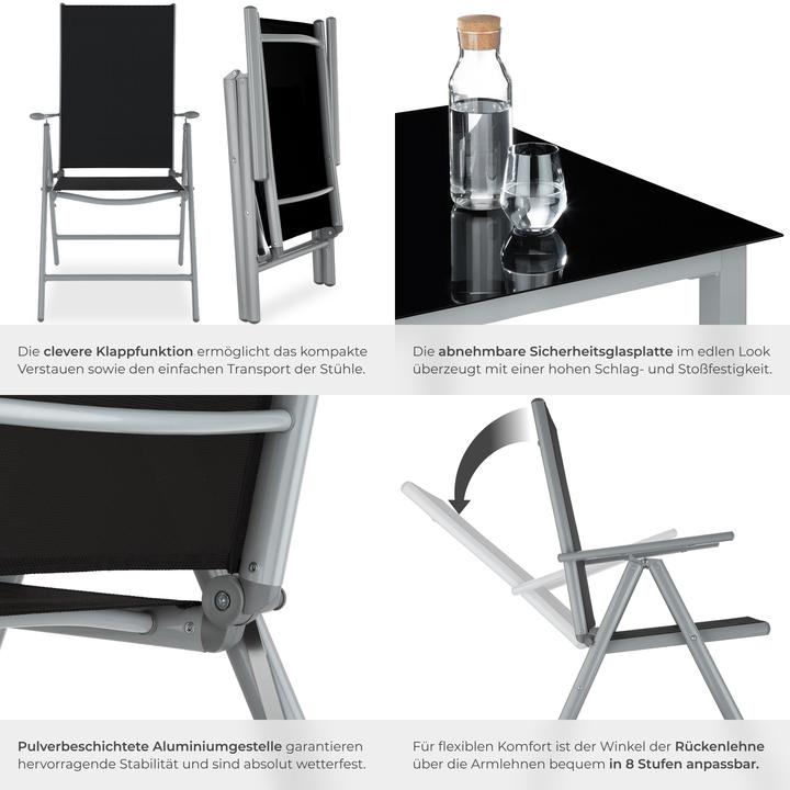 Produktbild tectake Sitzgruppe (86.50 cm)