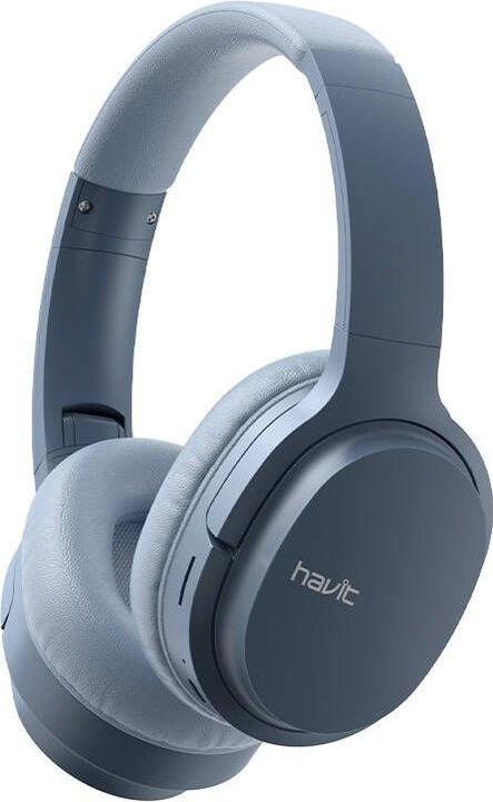 Actual product image Havit I62 Bluetooth Headphone (Deep Blue) (14 h, Cable)
