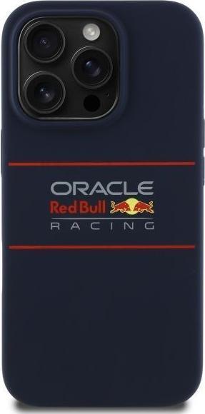 Actual product image Red Bull RBHMP14L24SIHSRV iPhone 14 Pro 6.1" hardcase navy Silicone Horizontal Logo MagSafe (Apple iPhone 14 Pro)