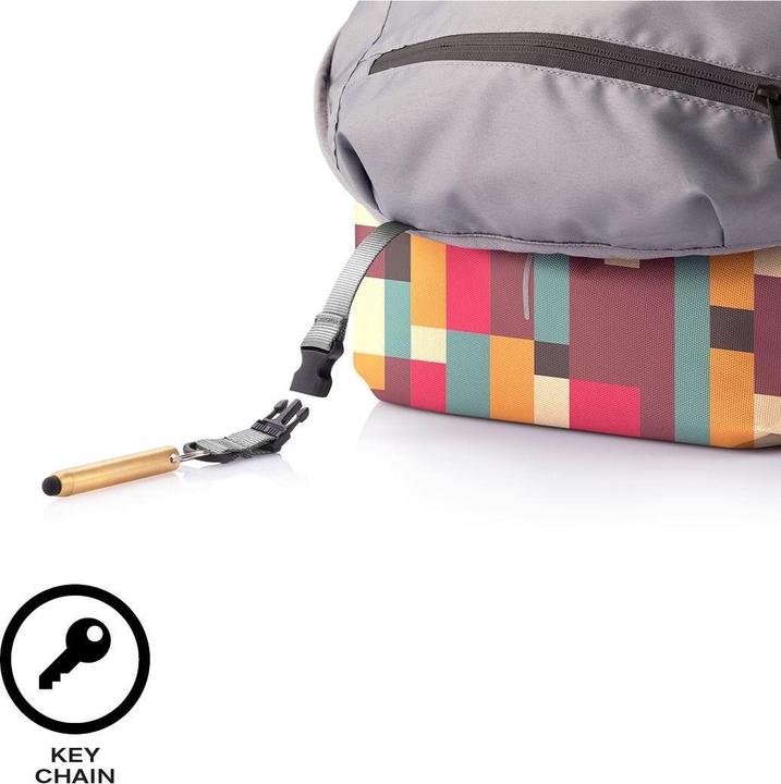 Actual product image XD Design PLECAK ANTYKRADZIEŻOWY BOBBY SOFT GEOMETRIC P/N: P705.867 (16 l)