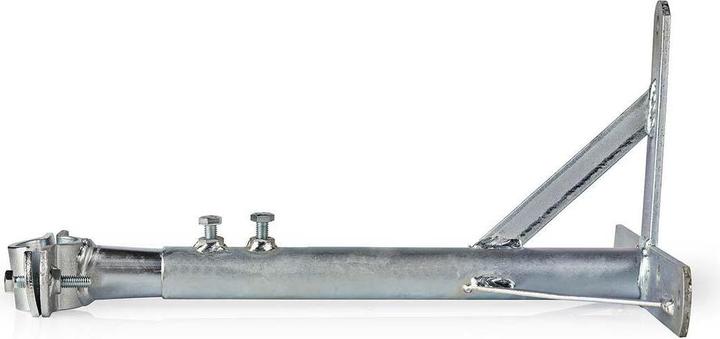 Nedis Satellite Wall Mount - Satellite Dish - Antennas - Tv Mast - 350 mm - Steel - Silver