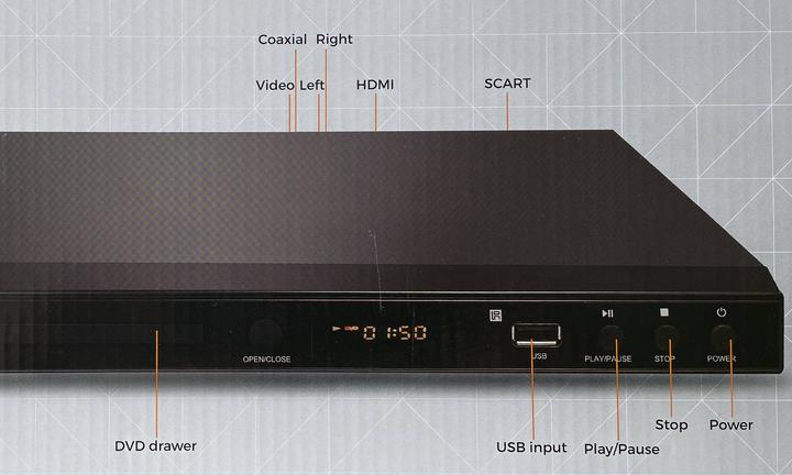 Actual product image Denver DVH-1245 (DVD players)