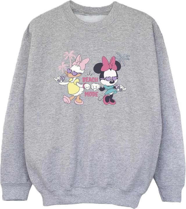 Actual product image Disney Boys Minnie Daisy Beach Mode Sweatshirt (140, 146)