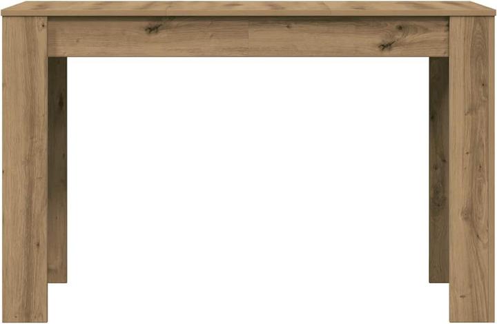 Actual product image VidaXL Esstisch Artisan-Eiche 120x60x76 cm Holzwerkstoff (120 x 60 x 76 cm)