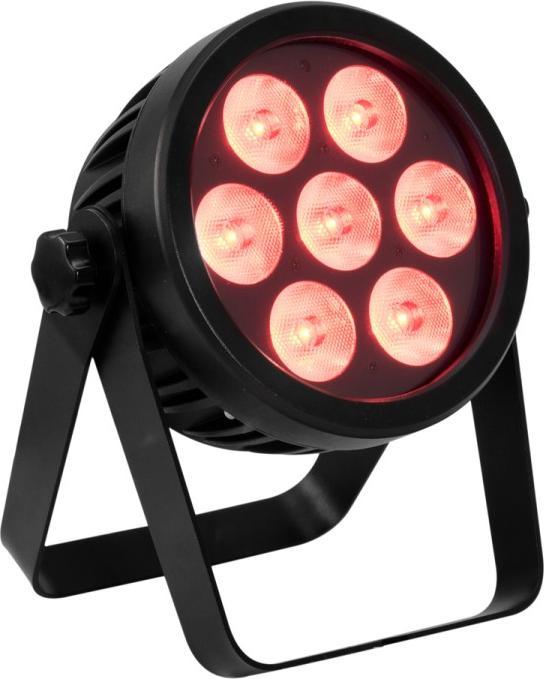 Actual product image Eurolite LED 7C-7 Silent Slim Spot (9 W, LED)