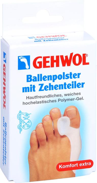 Gehwol Ballenpolster mit Zehenteiler (Fusspflaster, 498.67 ml)