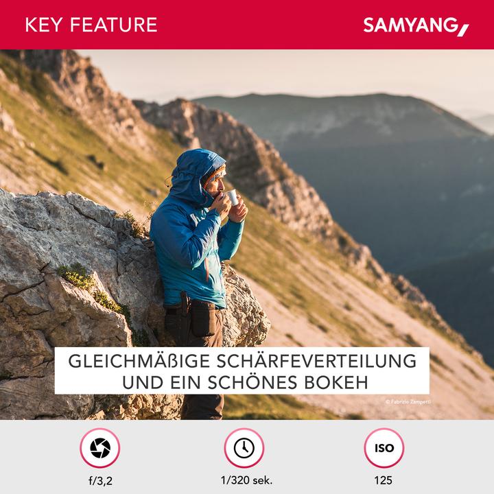 Image du produit Samyang AF 85mm f/1.4, Canon EF (Canon EF, Canon EF-S, APS-C / DX, Plein format)