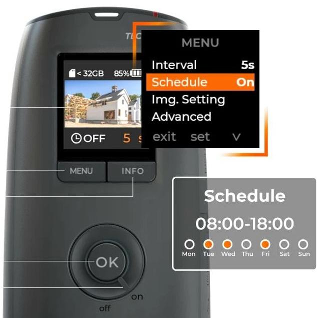 Actual product image Brinno Time-lapse camera BCC300-C